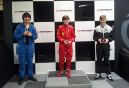 Racing Perfection Kart Academy Brighton Juniors Final Podium - Round 9